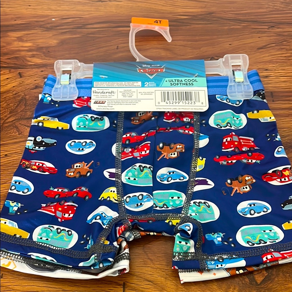 Disney Pixar Cars Toddler Boy Boxer Briefs